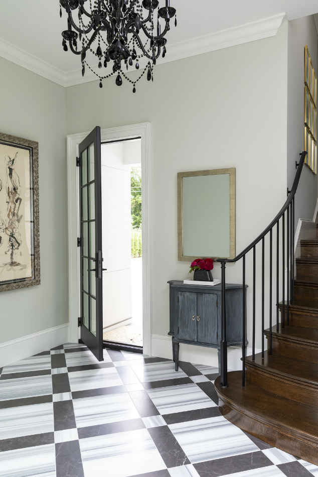 Elegant Rear Entrance By Martha Ohara Interiors