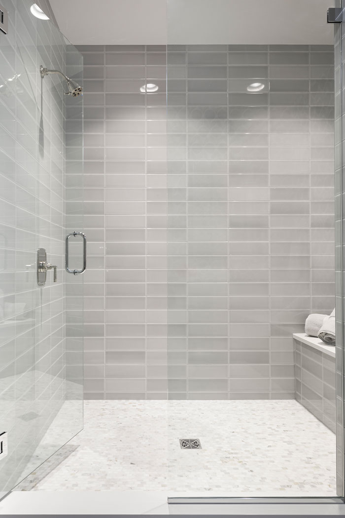 White Shower Design