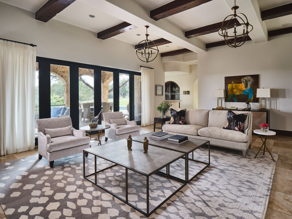 10 Austin Designer Belvedere Texas Living Room