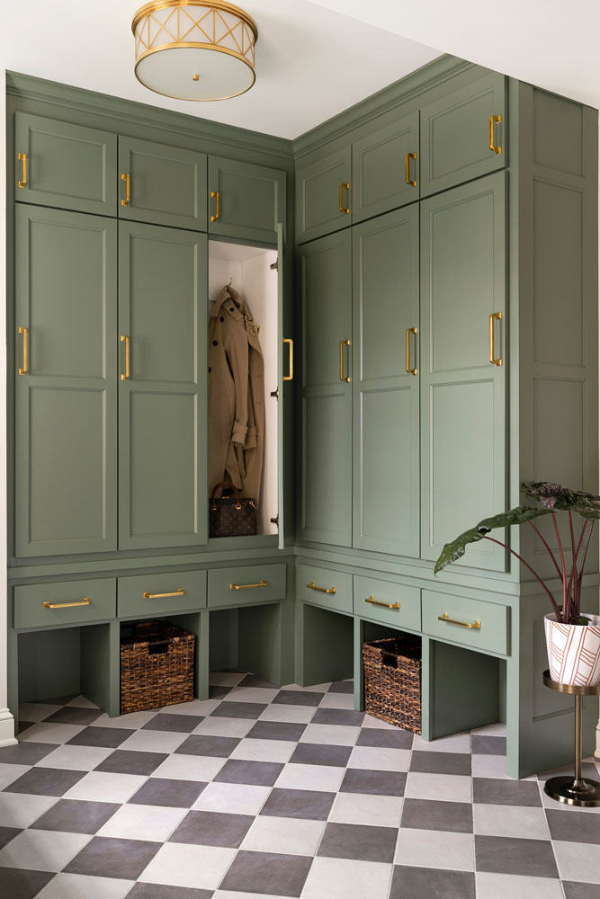 3 Mudroom With Locker Style Cabinets