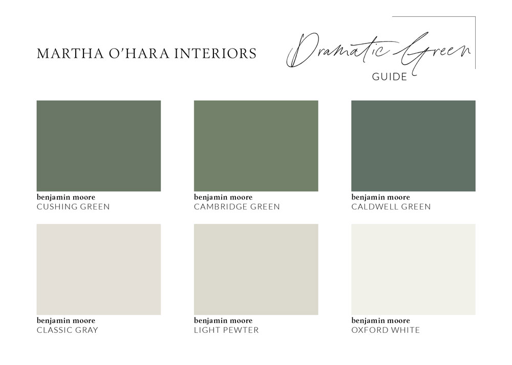 Dramatic Green Paint Guide