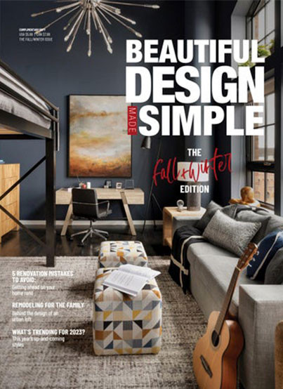 Martha O'hara Interiors In Beautiful Design Made Simple Magazine