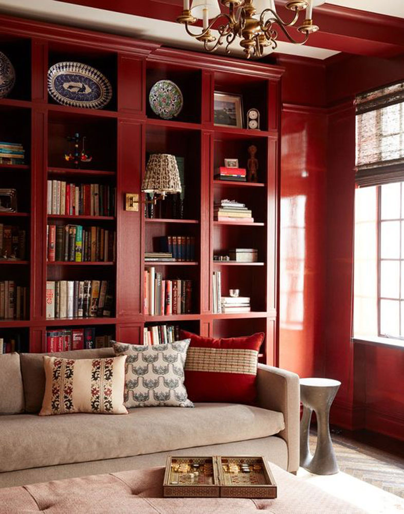 Red Interior Paint Color