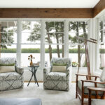 Balsam Wi Lake House Sun Room Design O'hara Interiors