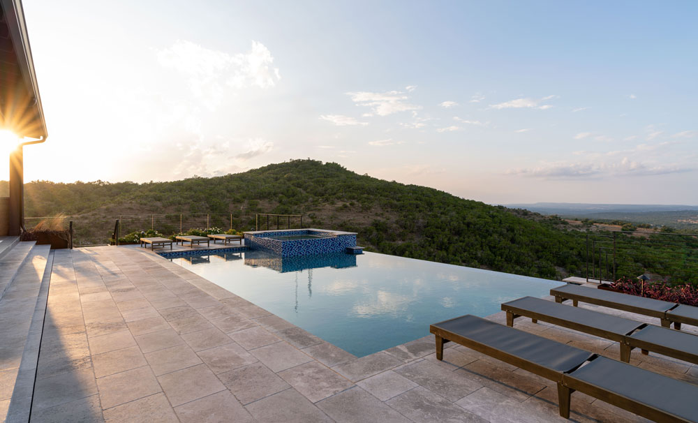 13 Pool With Hill Country View O'hara Interiors