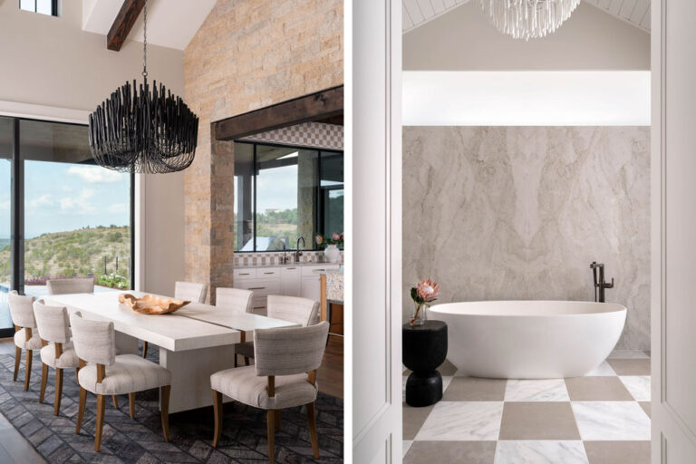 Hill Country Interior Design - Framing the View - O'Hara Interiors