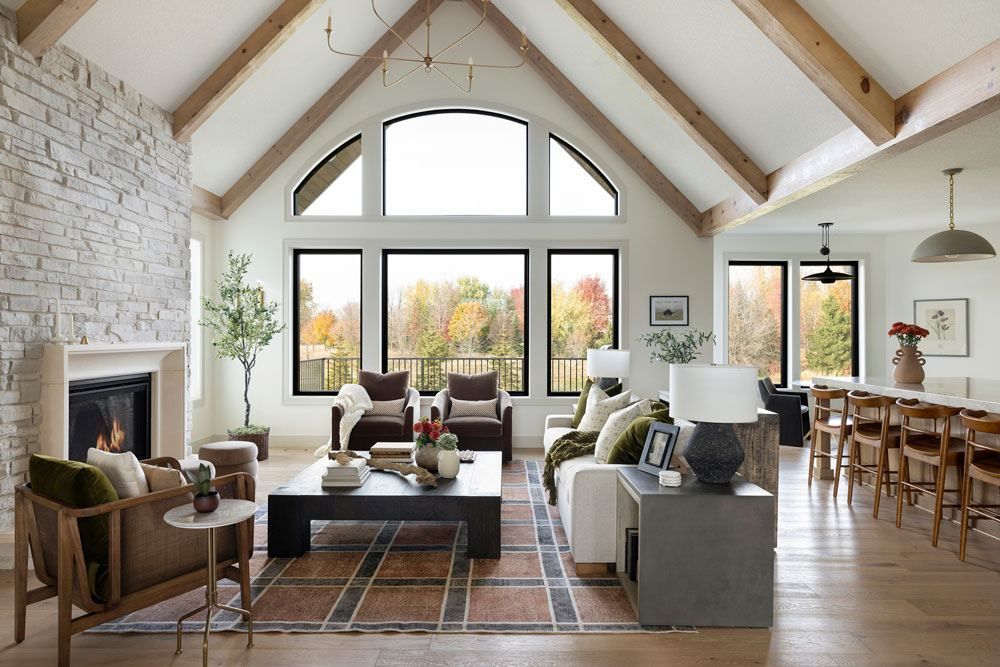4 Modern Homestead Great Room Design O'hara Interiors