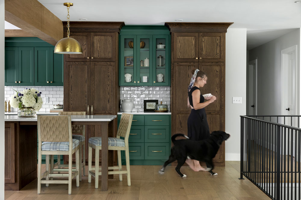 1 Green Kitchen Design O'hara Interiors
