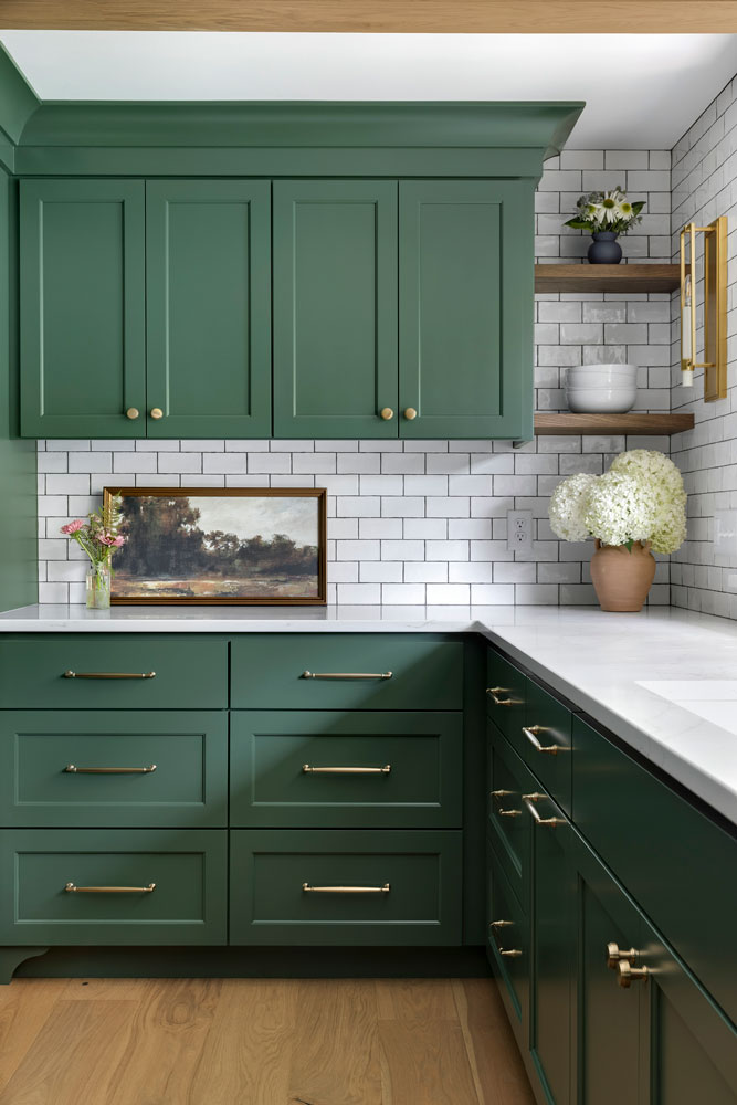 7 Green Kitchen Remodel In Shorewood O'hara Interiors