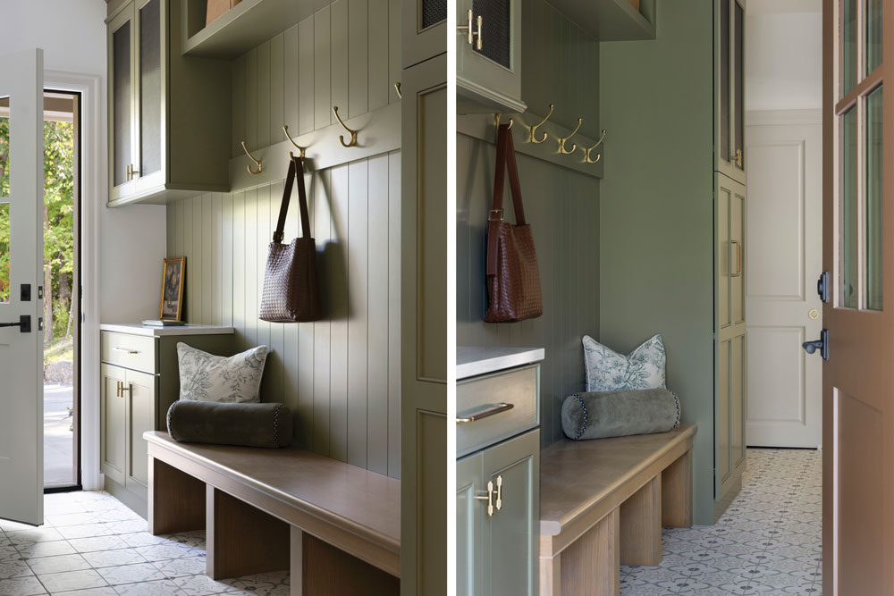 Artisan Home Mudroom Paint Color Ohi