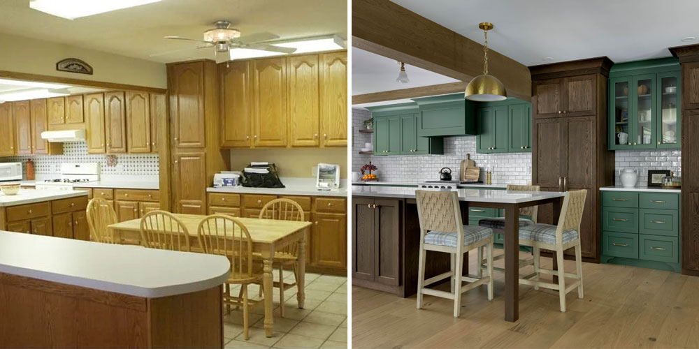 Kitchen Remodel Before And After