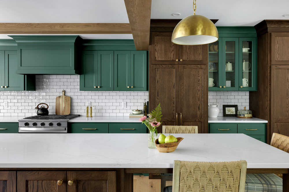 O'hara Interiors Kitchen Paint Color Lafayette Green