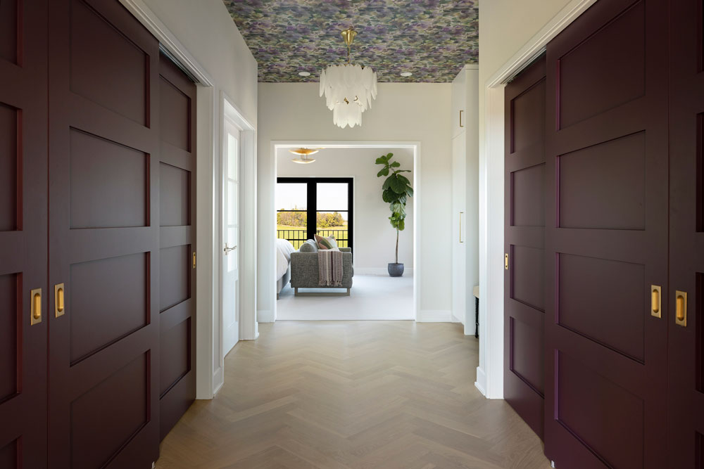 Purple Cabinets Emily Anderson Interior Designer O'hara Interiors